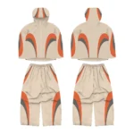 Custom windbreaker jacket pants sets men athletic training suits bulk supply low moq factory direct