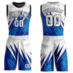 Custom Team Basketball Uniform Set - Unique Colors & Logos